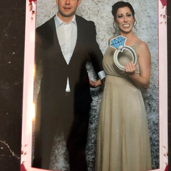 Shimmery Evening Gown - Picture 9 of 9